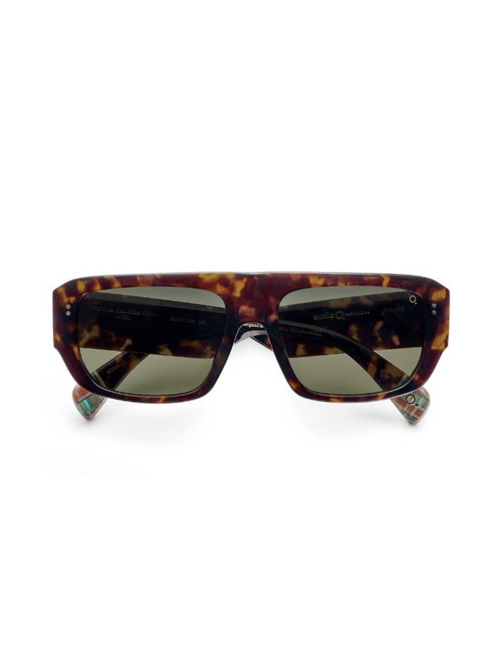 New Etnia Barcelona Men's Sunglasses Havana Acetate Frame PUNTA GALERA SUN HVBL